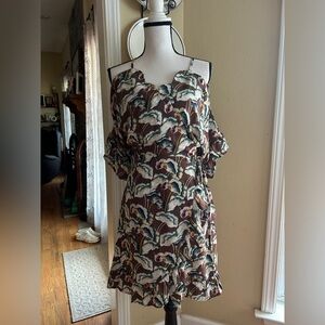 Symphony BrandFloral Cold Shoulder Dress